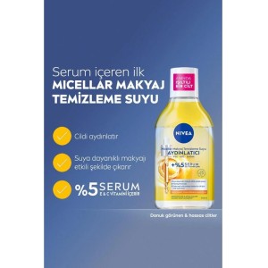 Nivea Micellar Brightening Makyaj Temizleme Suyu 400 Ml - Thumbnail