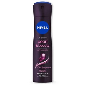 Nivea - Nivea Pearl&Beauty Black Kadın Deodorant 150 Ml