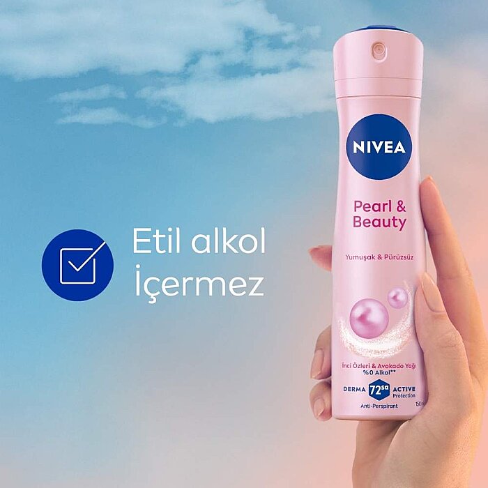 Nivea Pearl&Beauty Kadın Deodorant 150 Ml - 3