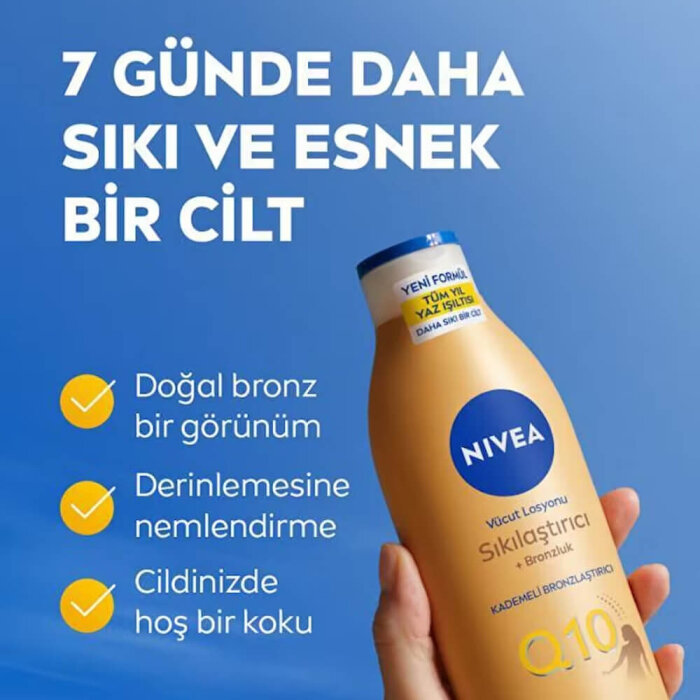 Nivea Q10 Sıkılaştırıcı Bronzluk Body Lotion 400 Ml - 2