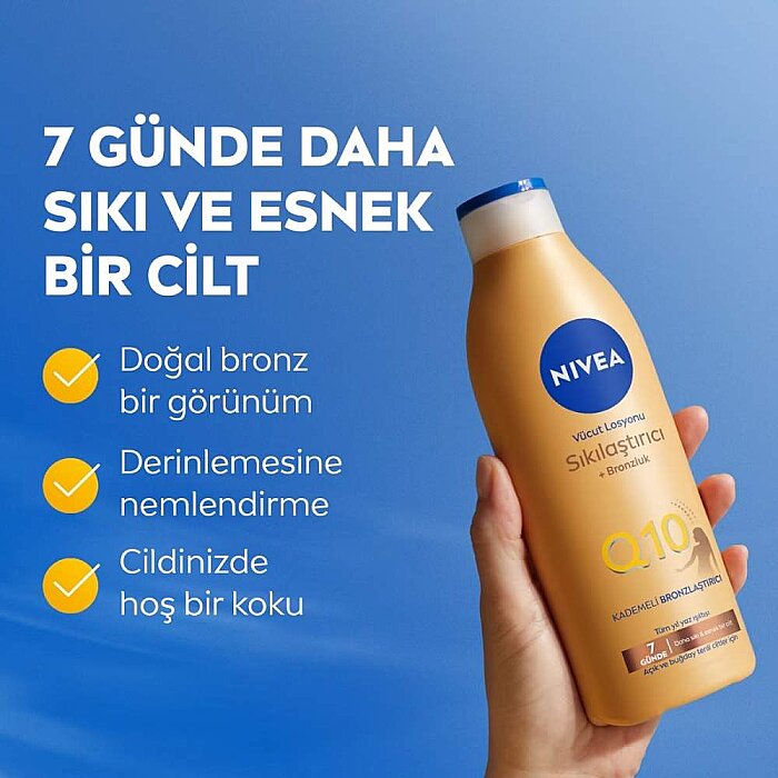Nivea Q10 Sıkılaştırıcı Bronzluk Body Lotion 400 Ml - 2