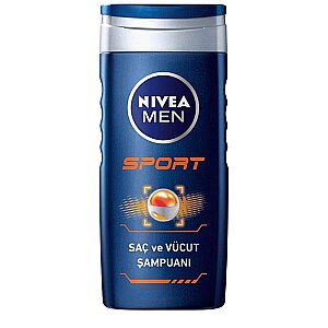 Nivea Sport For Men Saç ve Vücut Şampuanı 250 Ml - Nivea