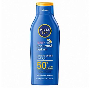 Nivea Sun Baby Bakım Yapan Güneş Sütü 50+ Faktör 200 Ml - Nivea Sun