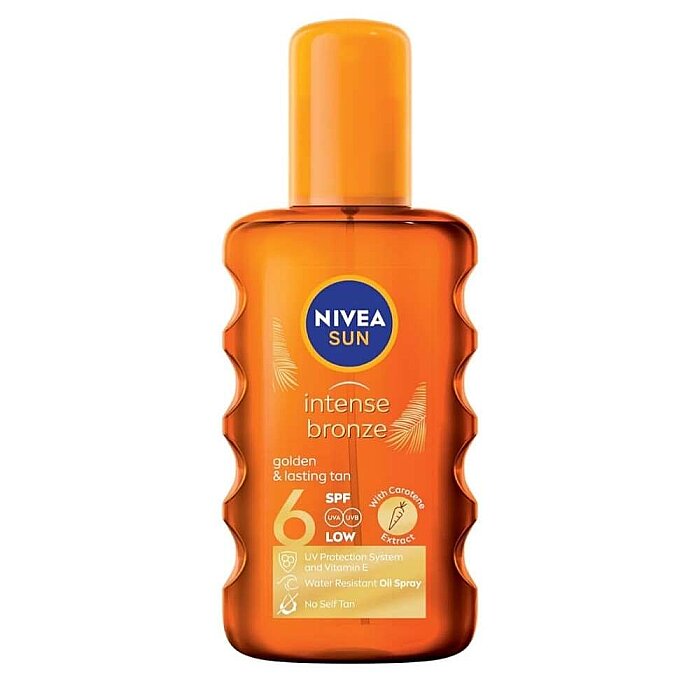Nivea Sun Deep Tan Oil Spray SPF6 200 Ml - 1