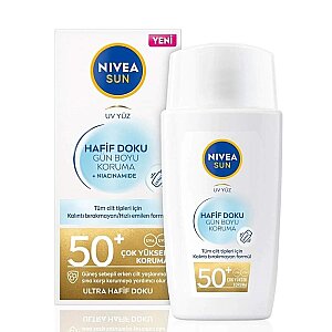 Nivea Sun Hafif Dokulu Yüz Güneş Koruma SPF50 40 Ml - 2