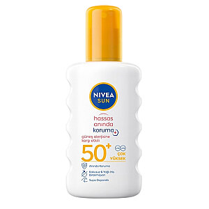 Nivea Sun Hassas Alerji Koruma Sprey Spf50+ 200 Ml - Nivea Sun