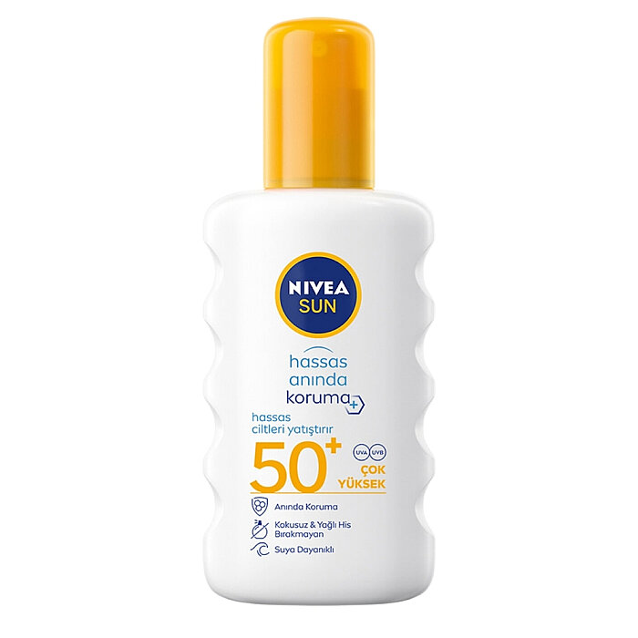 Nivea Sun Hassas Koruma Güneş Spreyi Spf50+ 200 Ml - 1