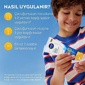 Nivea Sun Kids Daily UV Protection Spf50+ 100 Ml - 6