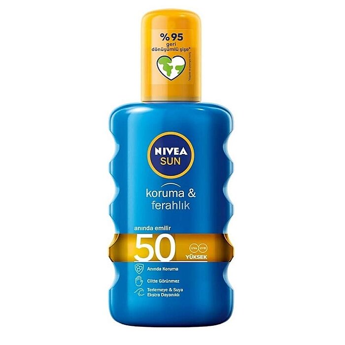 Nivea Sun Koruma Ferahlık Spf50+ Güneş Losyonu 200ml - 1