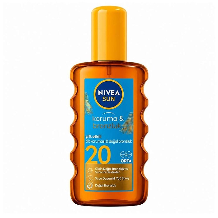 Nivea Sun Koruma&Bronzluk Arttırıcı Güneş Yağı Spf20 200 Ml - 1