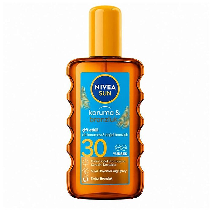 Nivea Sun Koruma&Bronzluk Arttırıcı Güneş Yağı Spf30 200 Ml - 1