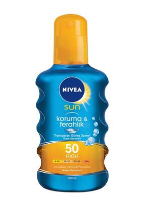 Nivea Sun Koruma&Ferahlık Transparan Güneş Spreyi Spf50 200 Ml - 1
