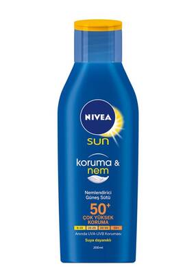 Nivea Sun Koruma&Nemlendirici Güneş Sütü Spf50+ 200 Ml