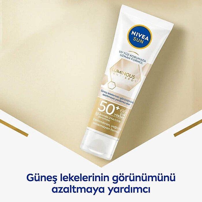 Nivea Sun Luminous630 Leke Karşıtı Güneş Koruyucu Yüz Kremi 50SPF 40 Ml - 3