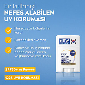 Nivea Sun Silky Uv Spf50+ Cream Stick 15 Gr - 3