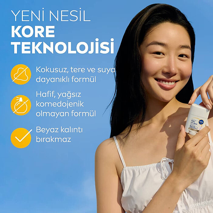 Nivea Sun Silky Uv Spf50+ Cream Stick 15 Gr - 4