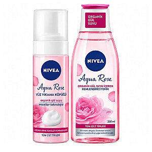 Nivea Visage Aqua Rose Köpük 150 Ml+Tonik 200 Ml Set - Nivea Visage