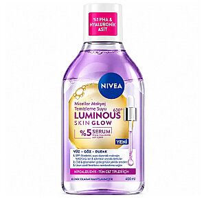 Nivea Visage Luminious630 Skin Glow Micellar Makyaj Temizleme Suyu 400 Ml - Nivea Visage