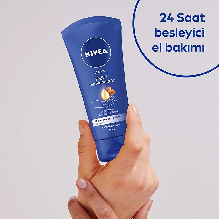 Nivea Yoğun Nemlendirici El Kremi Badem ve Shea Yağları Özleri 75 Ml - 2