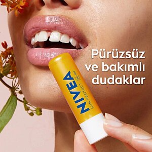 Nivea Yüksek Güneş Korumalı SPF50+ Dudak Bakım Kremi 4.8 Gr - 4
