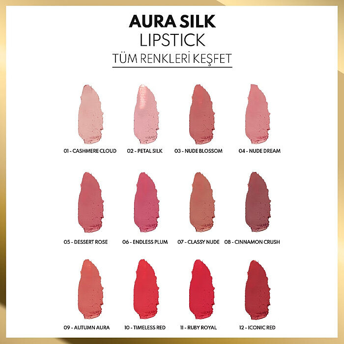 Note Aura Silk Lipstick 12 - 4