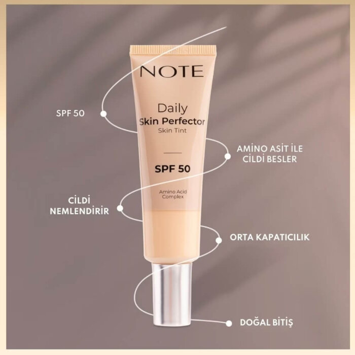 Note Daily Skin Perfector Skin Tint 120 - 5