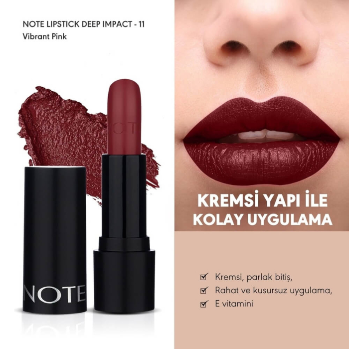 Note Deep Impact Lipstick 11 - 2