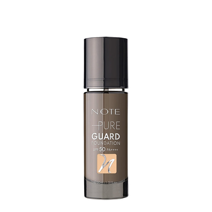Note Pure Guard SPF50 Yoğun Kapatıcı Saten Bitişli Fondöten 120 - 1
