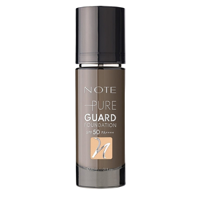 Note Pure Guard SPF50 Yoğun Kapatıcı Saten Bitişli Fondöten 120 - 1