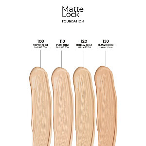 Note Matte Lock SPF50 Yoğun Kapatıcı Mat Bitişli Fondöten 100 - 5