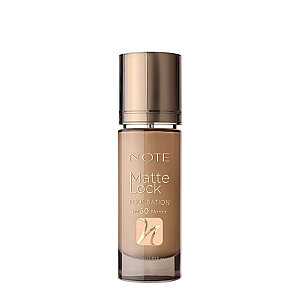 Note Matte Lock SPF50 Yoğun Kapatıcı Mat Bitişli Fondöten 110 - Note
