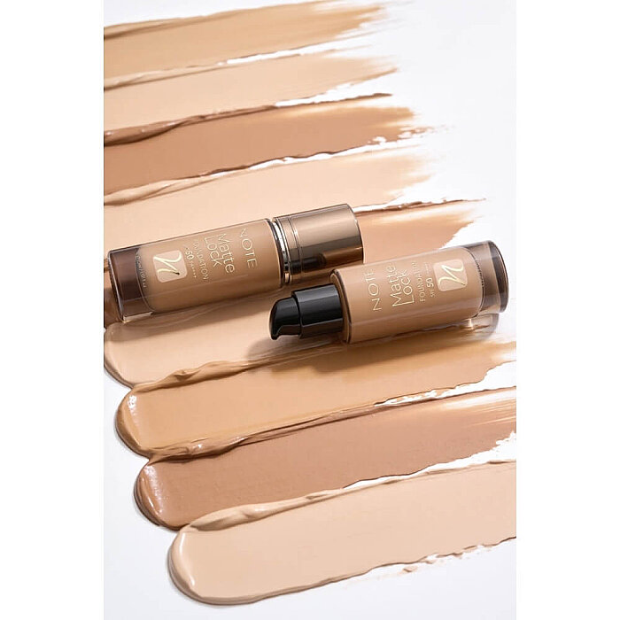 Note Matte Lock SPF50 Yoğun Kapatıcı Mat Bitişli Fondöten 120 - 6