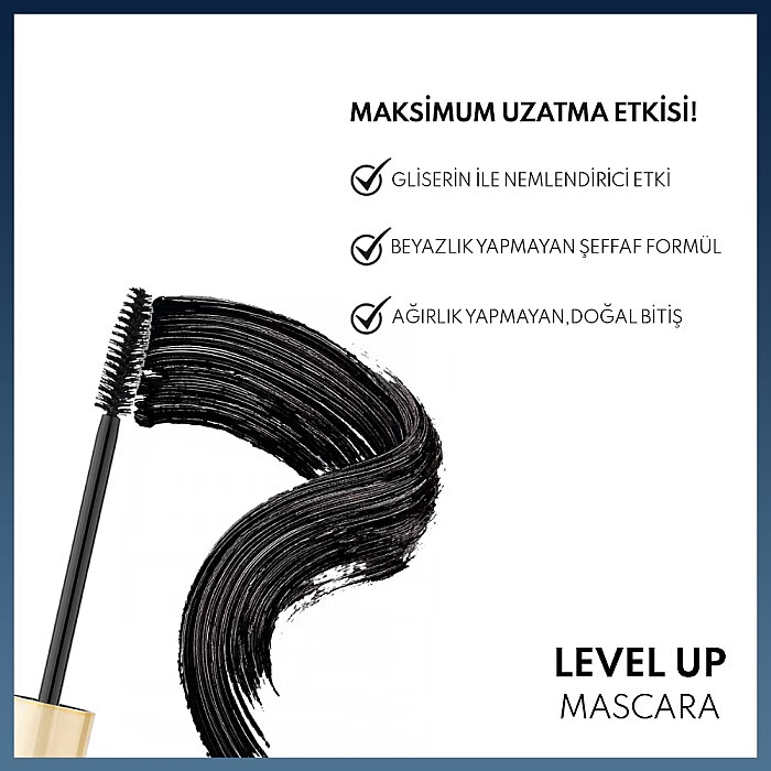 Note Level Up Ekstra Hacim Veren Maskara Siyah - 5