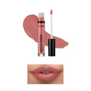 Note Matte Queen Lipstick Kalıcı Likit Ruj 06 Noble Rose - Thumbnail