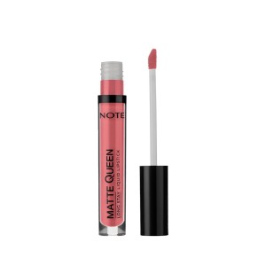 Note Matte Queen Lipstick Kalıcı Likit Ruj 07 Proud Pink - Thumbnail