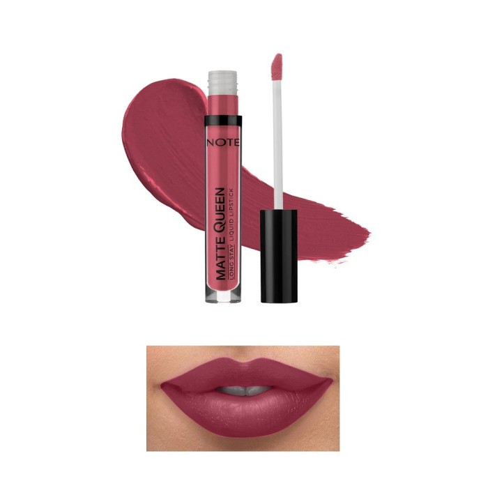 Note Matte Queen Lipstick Kalıcı Likit Ruj 12 Blush Amour