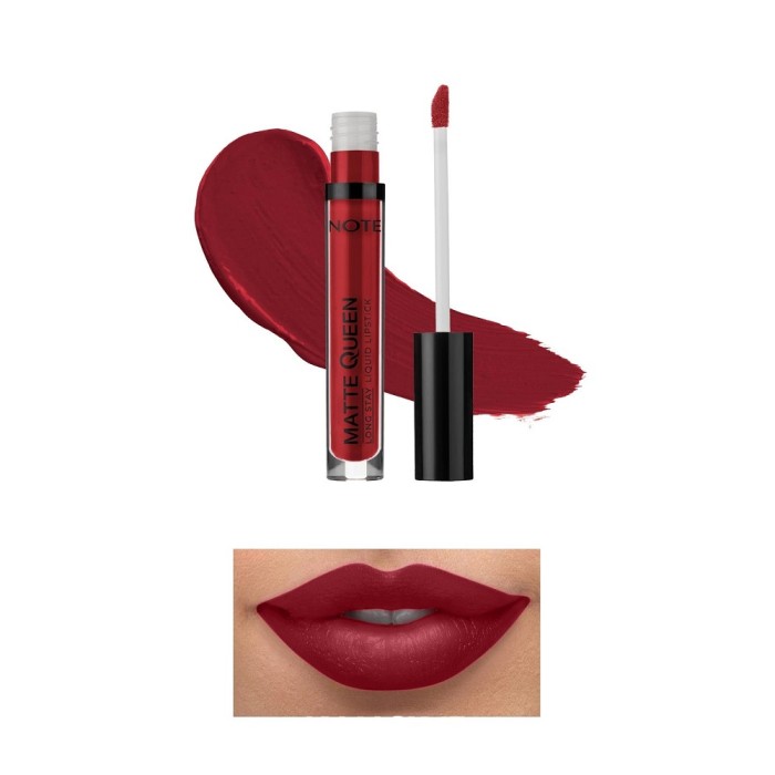 Note Matte Queen Lipstick Kalıcı Likit Ruj 15 Magestic Red