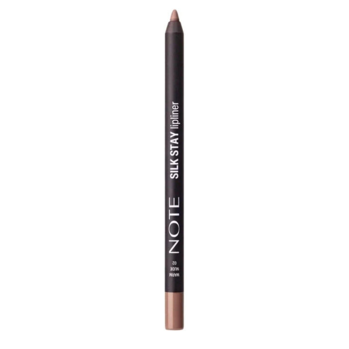 Note Silk Stay Lipliner 02 Warm Nude - 1