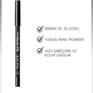 Note Silk Tattoo Liner 01 Midnight - 2