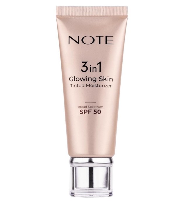 Note Tinted Moisturizer 3in1 Glowing Skin SPF50