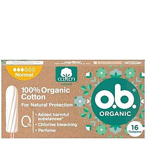 O.B. Tampon Organic Normal 16'lı - O.B.