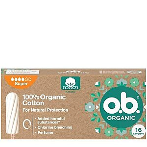 O.B. Tampon Organic Super 16'lı - O.B.
