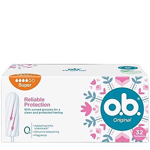 O.B. Tampon Original Super 32'li - O.B.