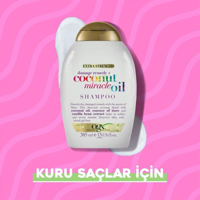 OGX Coconut Miracle Oil Şampuan 385 Ml - 4
