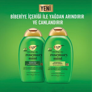 OGX Rosemary Mint Saç Kremi 385 Ml - 7