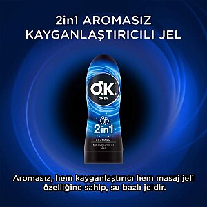 OK Kayganlaştırıcı Jel 2IN1 Aromasız 200 Ml - 2