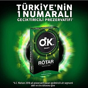 Okey Geciktirici Etkili Prezervatif 10'lu - 2