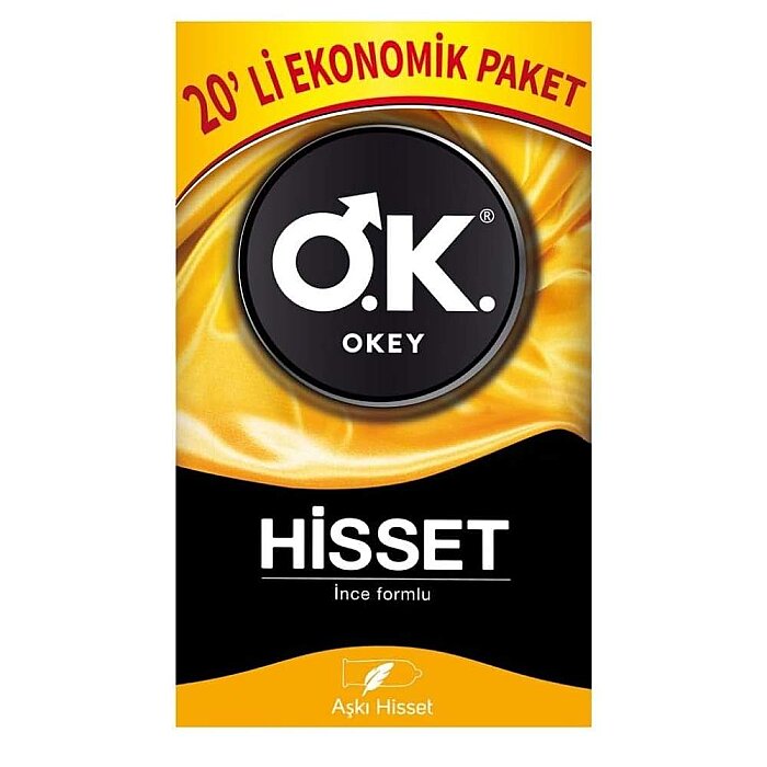 Okey Hisset Prezervatif Ekonomik 20'li - 1