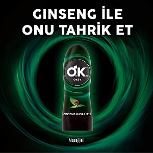 Okey Masaj Jeli&Kayganlaştırıcı Ginseng 200 Ml - 2