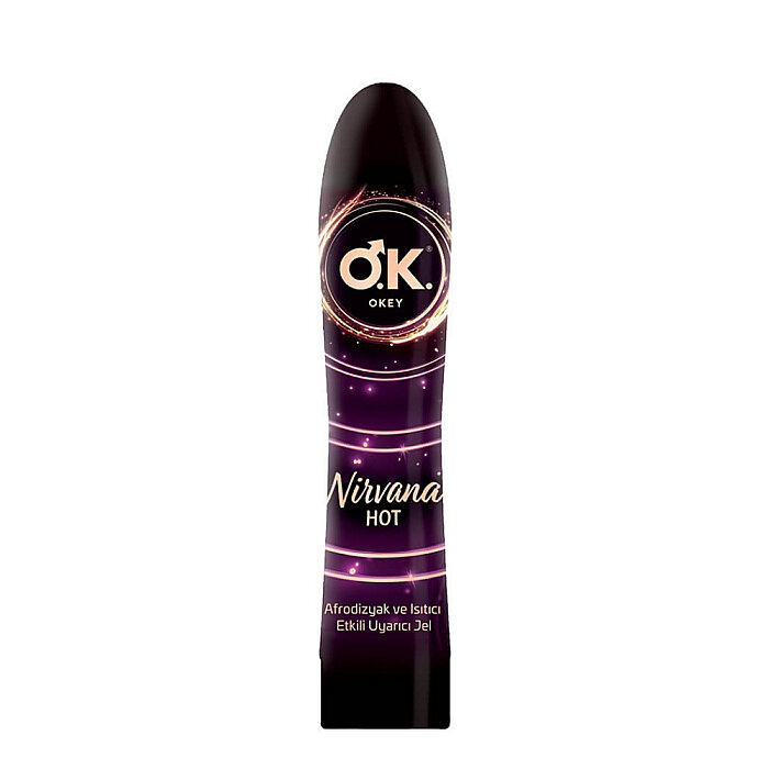 Okey Nirvana Hot Afrodizyak ve Isıtıcı Etkili Uyarıcı Jel 100 Ml - 1